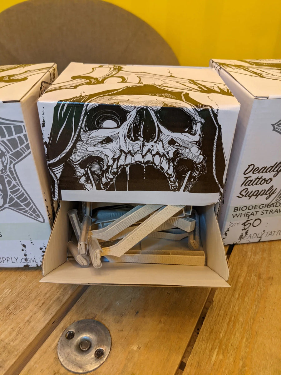 Deadly Compostable eco-razors from Deadly Tattoo Supply - The Deadly North