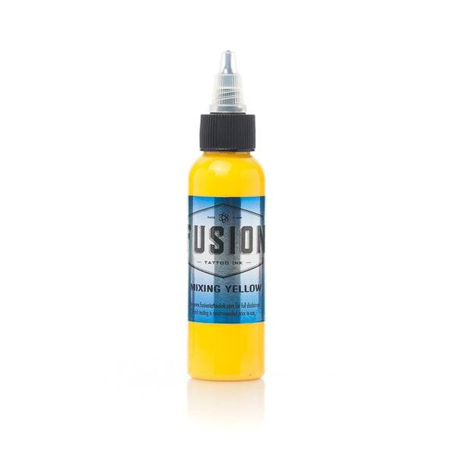 Fusion - Mixing Yellow from Fusion Tattoo Ink - The Deadly North
