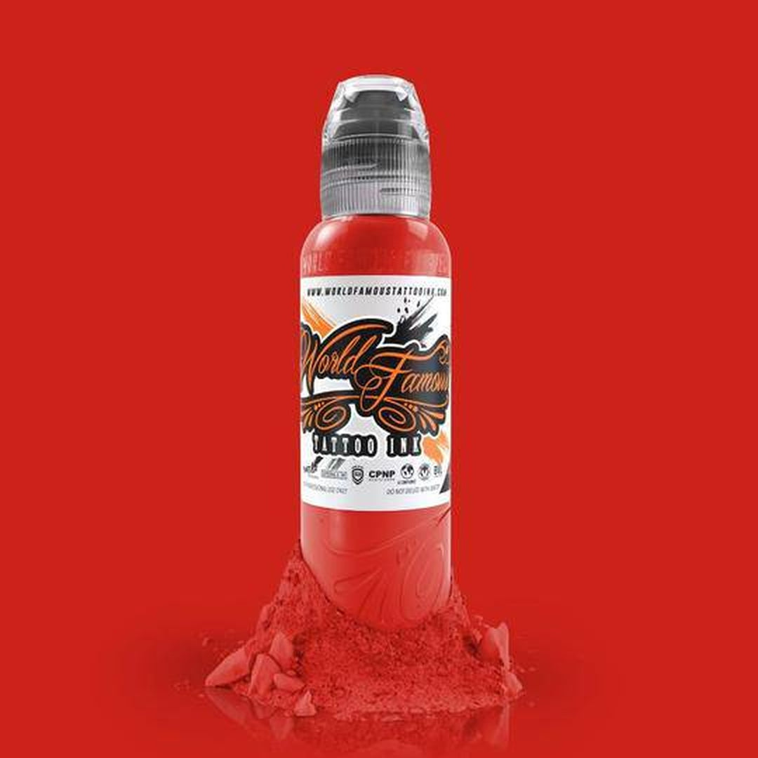 World Famous - Mayon Lava Red from World Famous Tattoo - The Deadly North