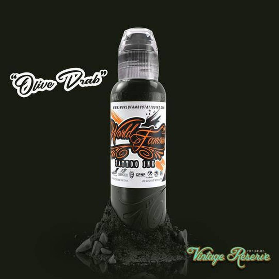World Famous - Pony Lawson's Olive Drab from World Famous Tattoo - The Deadly North