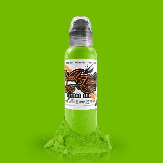 World Famous Tattoo Green Inks - The Deadly North