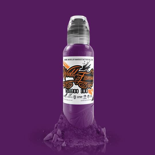 World Famous Tattoo Purple Inks - The Deadly North