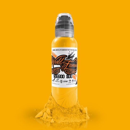 World Famous Tattoo Yellow Inks - The Deadly North