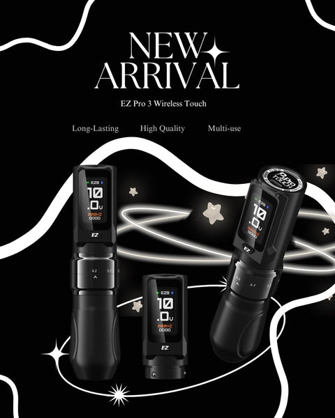EZ P3 Pro Touch Tattoo Machine with 2 Batteries - EZ Pro – The