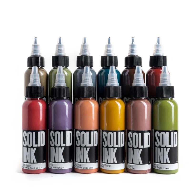 Solid Ink - Mustard